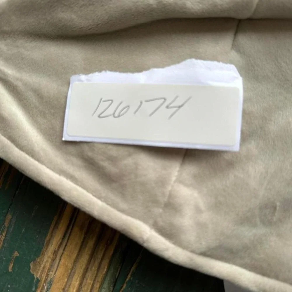 Fiesta Tan Shark Plush Beanie‎ Hat Embroidered Face Costume Accessory 126174